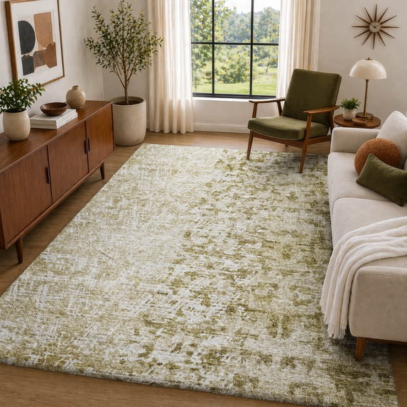Addison Rugs Dream Shag Premium Machine Washable Transitional Modern Taupe Rectangle Rug, 10' x 14'