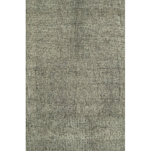 Addison Rugs Eastman 5' x 7'6" Variegated Solid Wool Area Rug in Gray