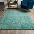 thumbnail image 1 of Addison Rugs Eastman 8' x 10' Variegated Solid Wool Area Rug in Peacock Green, 1 of 3