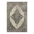 thumbnail image 1 of Addison Rugs Emporium 3'3" x 5'1" Rectangle Microfiber Area Rug in French Gray, 1 of 7