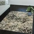 thumbnail image 1 of Addison Rugs Grayson 5'1" x 7'5" Plush Neutral Fabric Area Rug in Fog Gray, 1 of 5