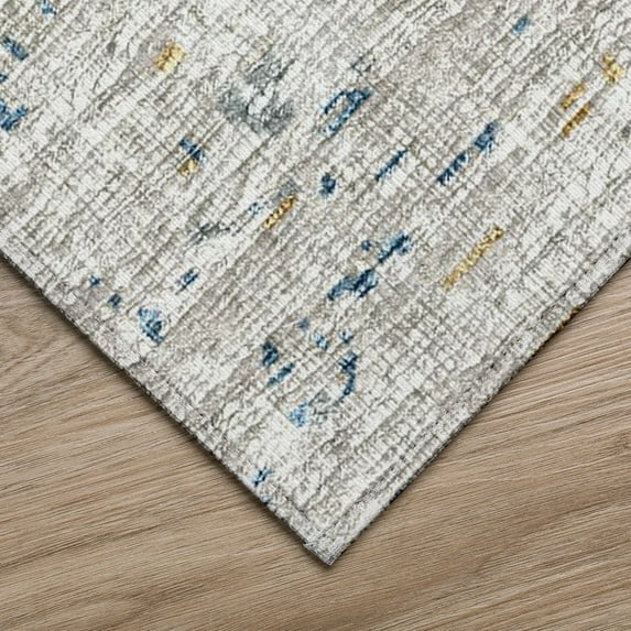 Addison Rugs Indoor/Outdoor Accord AAC34 Blue Washable 2'3" x 7'6" Runner Rug