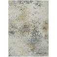 thumbnail image 1 of Addison Rugs Indoor/ Outdoor Accord Modern Abstract Polyester Washable Rug New 5' x 7'6" - Beige Gold Charcoal, 1 of 5