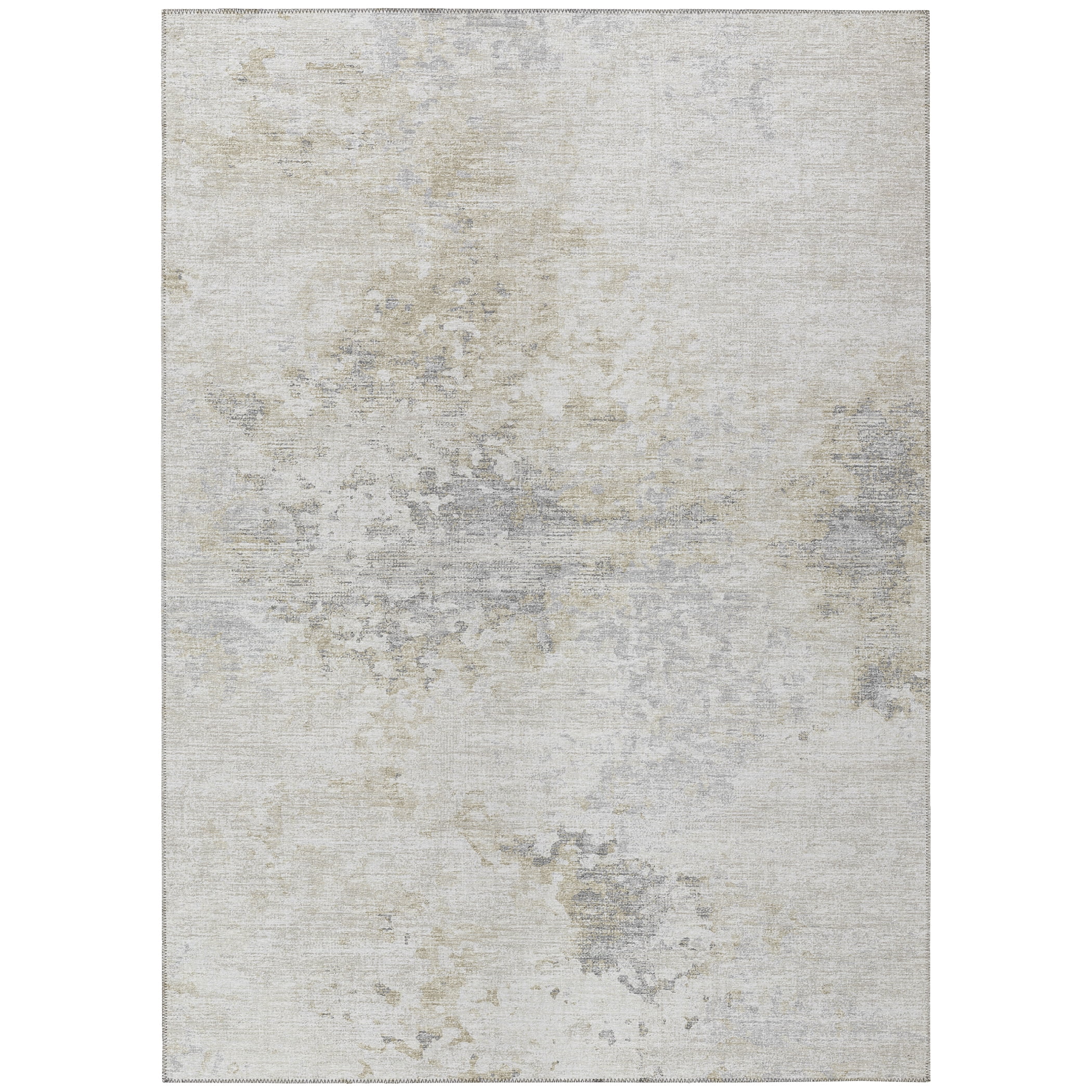 Addison Rugs Accord AAC35 Ivory 5' x 7'6" Indoor Outdoor Area Rug, Easy Clean, Machine Washable, Non Shedding, Bedroom, Living Room, Dining Room, Kitchen, Patio Rug