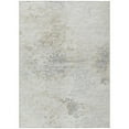 thumbnail image 1 of Addison Rugs Indoor/ Outdoor Accord Modern Abstract Polyester Washable Rug New 9' x 12' - Ivory Silver Gold, 1 of 5