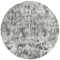 thumbnail image 1 of Accord AAC31 Gray Washable 8 ft x 8 ft Round Rug, 1 of 7