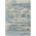 thumbnail image 1 of Addison Rugs Indoor/ Outdoor Accord Modern Waves Washable Rug New 9' x 12' - Denim Gold Silver, 1 of 5