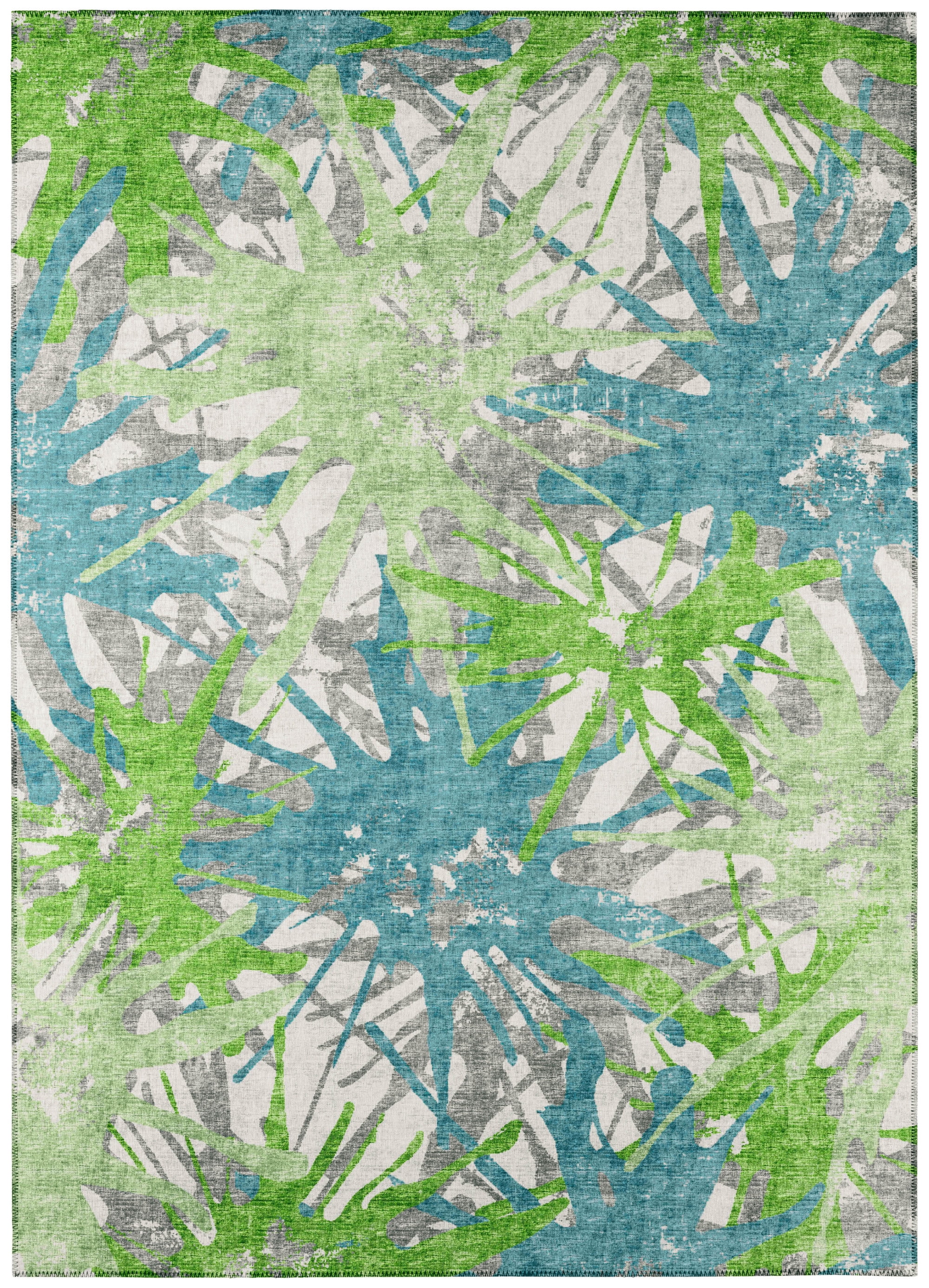 Addison Rugs Indoor/ Outdoor Addison Bravado Abstract Starburst ...