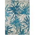 thumbnail image 1 of Addison Rugs Indoor/ Outdoor Addison Bravado Abstract Starburst Washable Area Rug 5' x 7'6" - Blue, 1 of 8