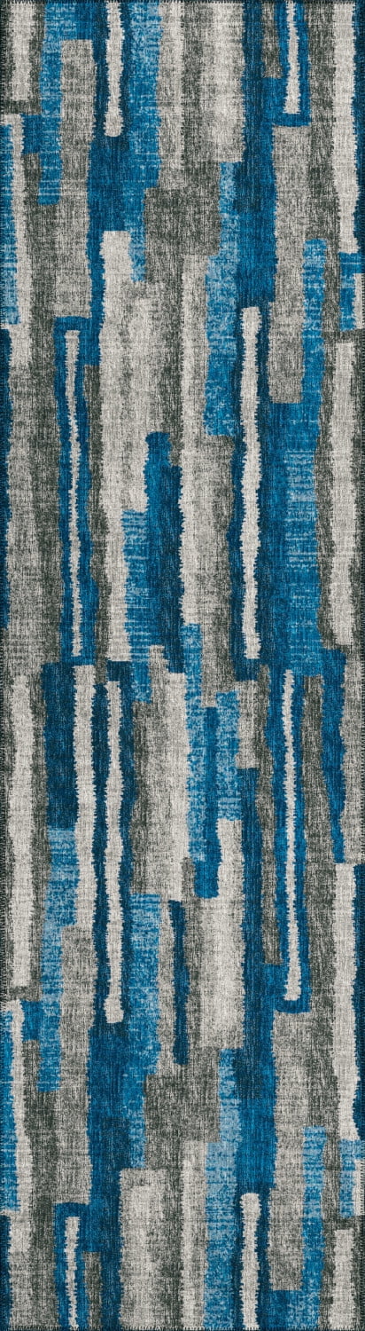 Addison Rugs Indoor/ Outdoor Addison Bravado Abstract Striped Washable ...
