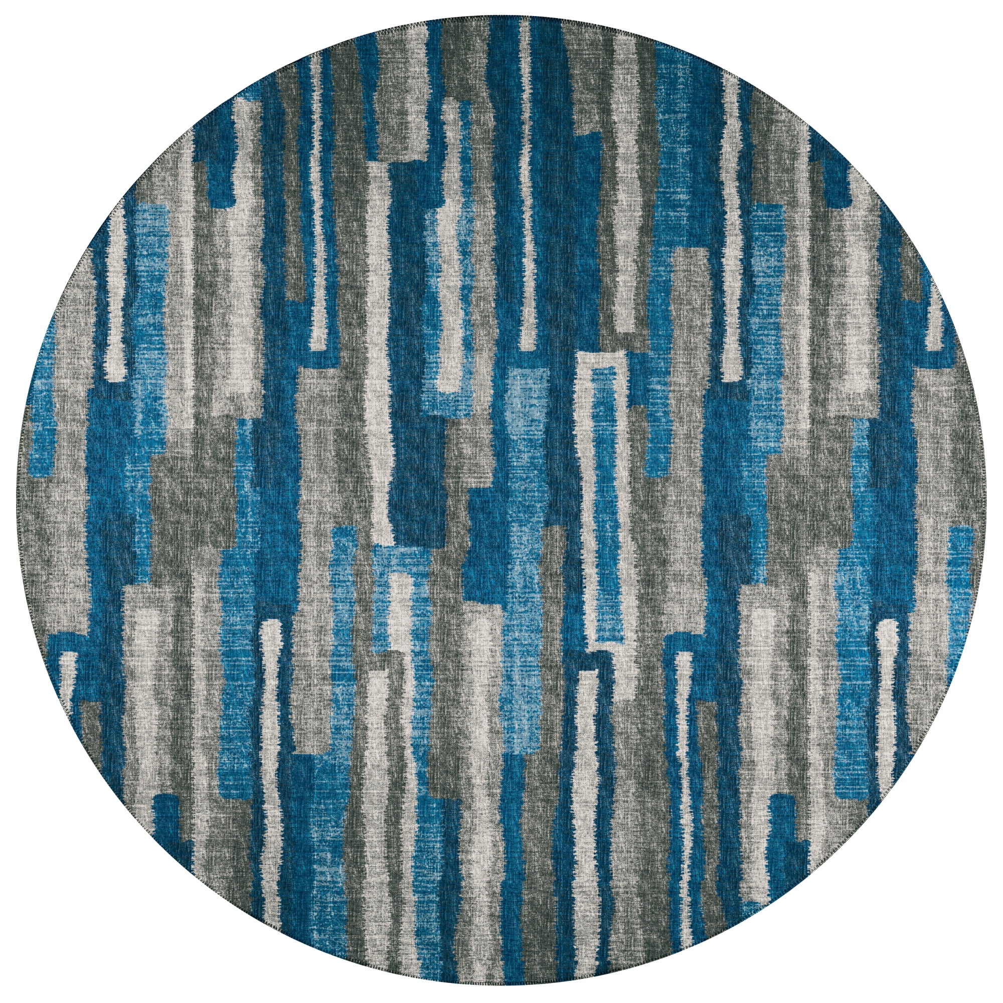 Addison Rugs Indoor/ Outdoor Addison Bravado Abstract Striped Washable ...
