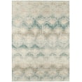 thumbnail image 1 of Addison Rugs Indoor/ Outdoor Addison Bravado Modern Chevron Washable Area Rug 5' x 7'6" - Linen, 1 of 8
