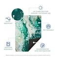 thumbnail image 1 of Addison Rugs Indoor/ Outdoor Addison Karina Abstract Washable Area Rug 2'3" x 7'6" - Seaglass, 1 of 5