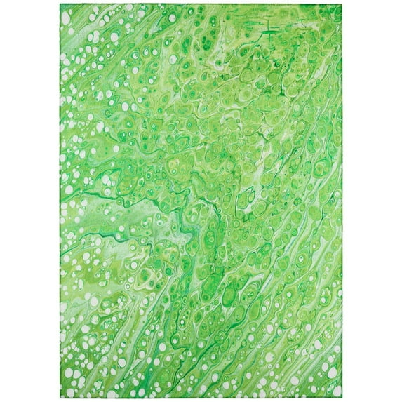 Addison Rugs Indoor/ Outdoor Addison Karina Abstract Washable Area Rug 8' x 10' - Clover