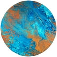 thumbnail image 1 of Addison Rugs Indoor/ Outdoor Addison Karina Abstract Washable Area Rug 8' x 8' - Cobalt, 1 of 8