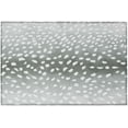 thumbnail image 1 of Safari Grey Gazelle Animal Print 1'8" x 2'6" Non-Skid Accent Rug, 1 of 9