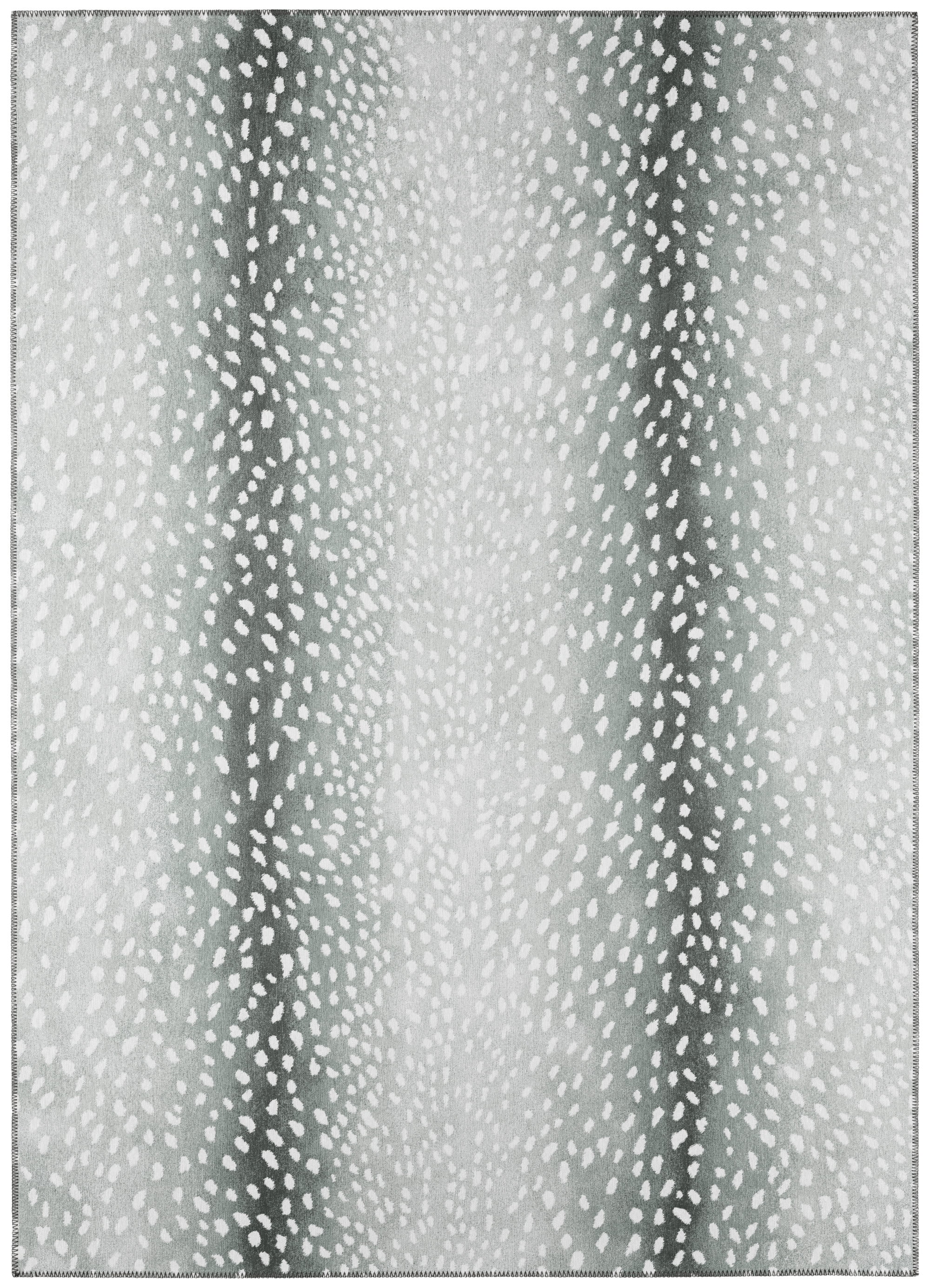 Safari Grey Gazelle Animal Print 10' x 14' Non-Skid Area Rug - Walmart.com