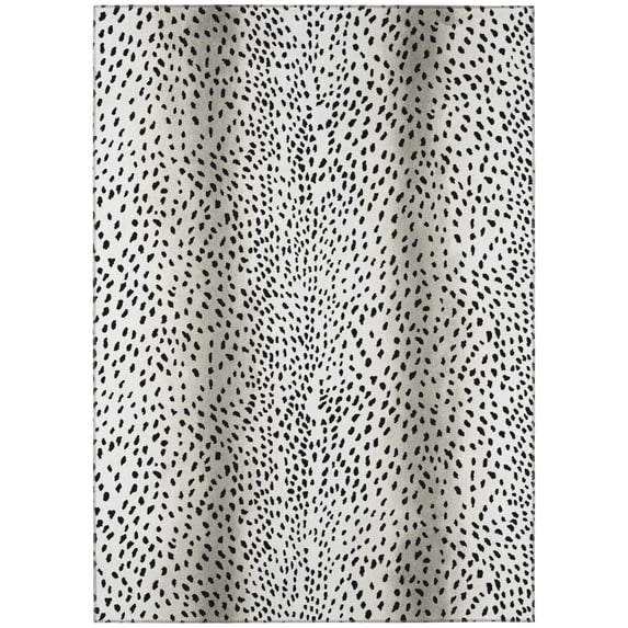 Addison Rugs Indoor/ Outdoor Addison Safari Gazelle Animal Print Washable Area Rug 3' x 5' - Pearl