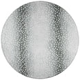 thumbnail image 1 of Safari Grey Gazelle Animal Print 8' Round Non-Skid Area Rug, 1 of 9