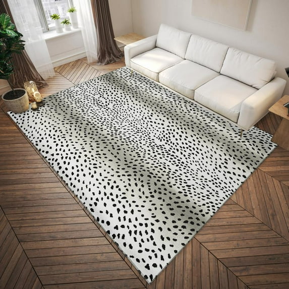 Addison Rugs Indoor Outdoor Safari Gazelle Animal Print Washable Area ...