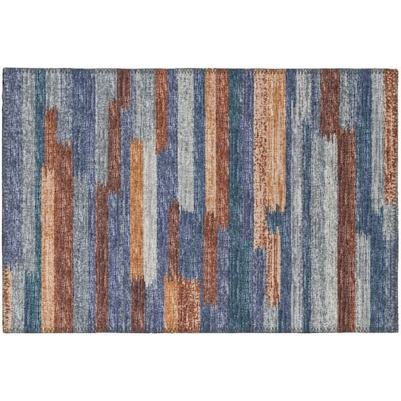 Addison Rugs Indoor/ Outdoor Addison Yuma Bold Striped Washable Area Rug 1'8" x 2'6" - Landscape