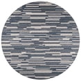 thumbnail image 1 of Addison Rugs Indoor/ Outdoor Addison Yuma Bold Striped Washable Area Rug 8' x 8' - Gray, 1 of 8