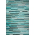thumbnail image 1 of Yuma Indoor/Outdoor Blue Abstract 9' x 12' Non-Skid Area Rug, 1 of 8