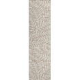 thumbnail image 1 of Addison Rugs Indoor/ Outdoor Addison Yuma Foliage Motif Washable Area Rug 2'3" x 7'6" - Taupe, 1 of 8