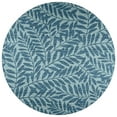 thumbnail image 1 of Addison Rugs Indoor/ Outdoor Addison Yuma Foliage Motif Washable Area Rug 8' x 8' - Blue, 1 of 8