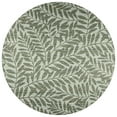 thumbnail image 1 of Addison Rugs Indoor/ Outdoor Addison Yuma Foliage Motif Washable Area Rug 8' x 8' - Green, 1 of 8