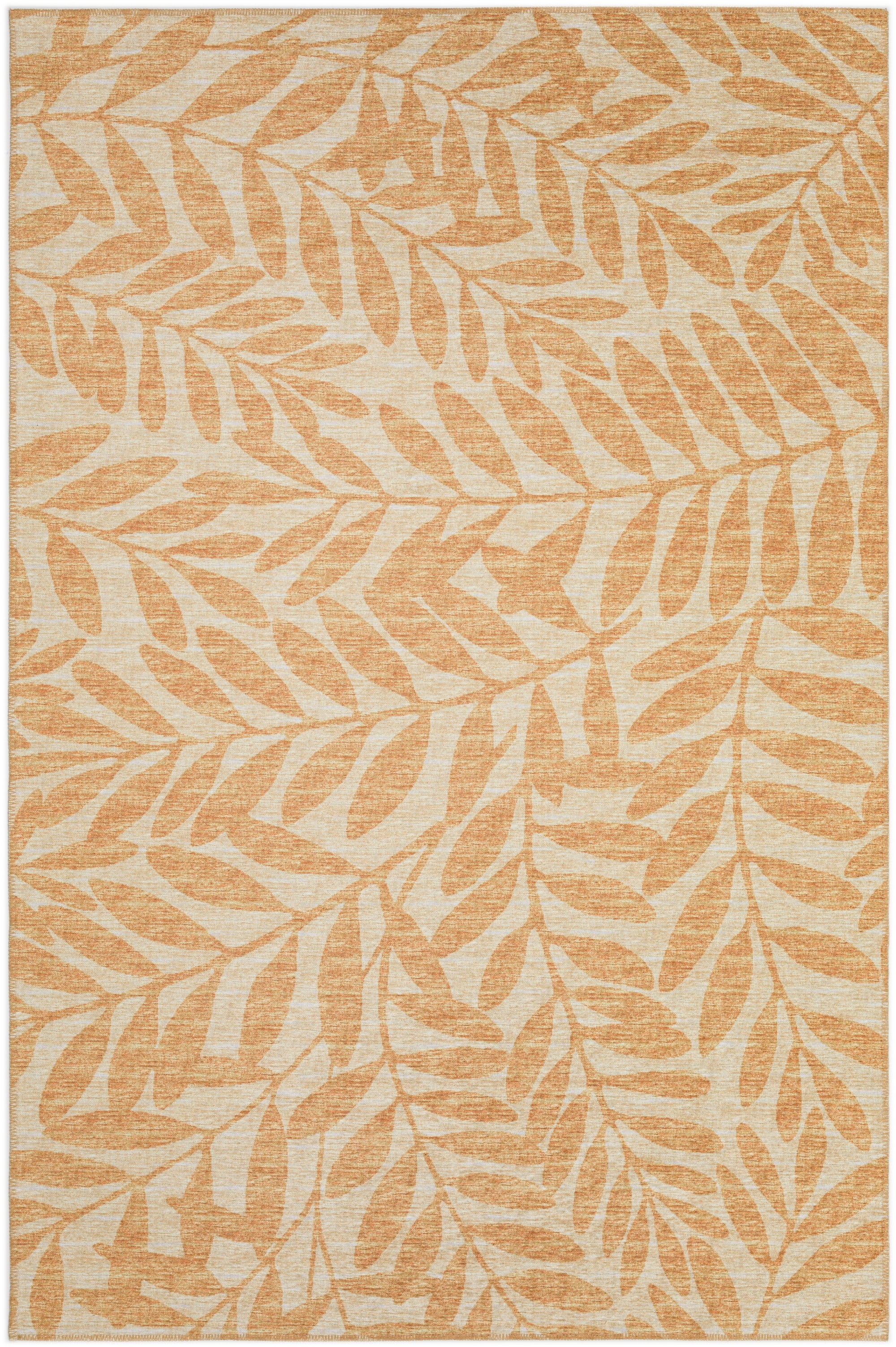 Gilded Chenille Floral Rectangular 9' x 12' Area Rug