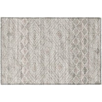 Addison Rugs Indoor/ Outdoor Addison Yuma Geometric Southwest Washable Rug 1'8" x 2'6" - Taupe