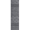 thumbnail image 1 of Addison Rugs Indoor/ Outdoor Addison Yuma Geometric Southwest Washable Rug 2'3" x 7'6" - Gray, 1 of 8