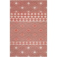 thumbnail image 1 of Yuma Indoor/Outdoor Red Transitional Southwest 5' x 7'6" Non-Skid Area Rug, 1 of 8