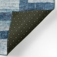 thumbnail image 1 of Addison Rugs Indoor/ Outdoor Addison Yuma Modern Cobblestone Washable Area Rug 2'3" x 7'6" - Blue, 1 of 5