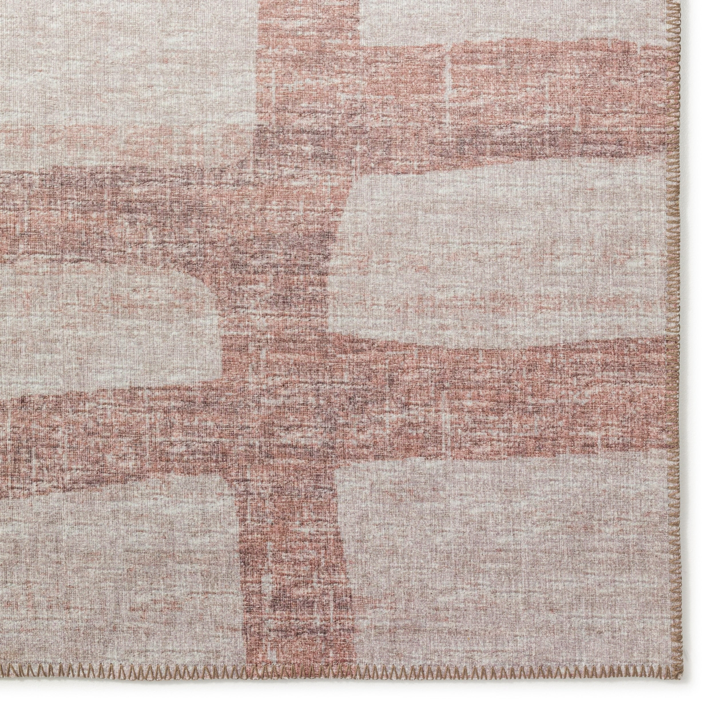 Addison Rugs Indoor/ Outdoor Addison Yuma Modern Cobblestone Washable ...