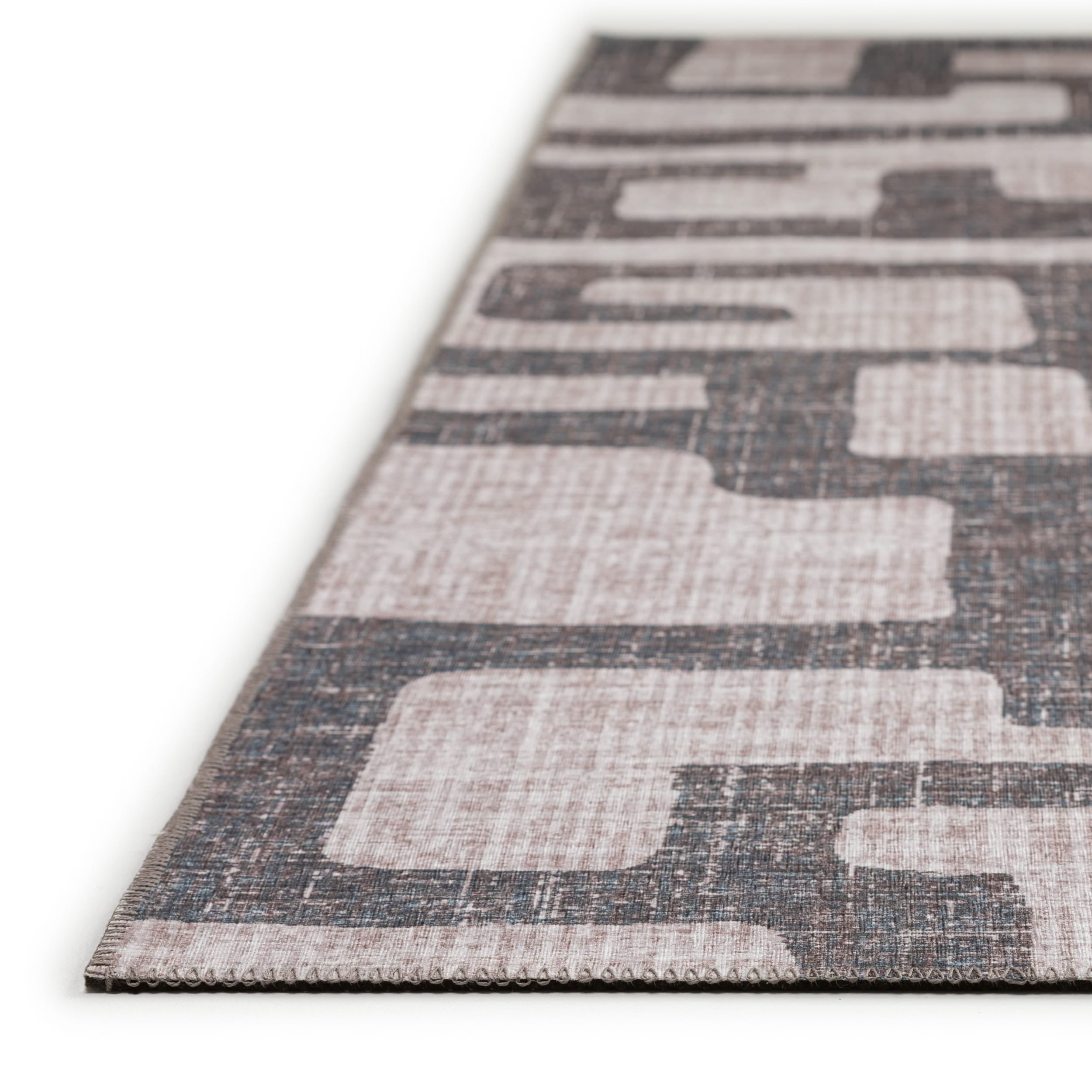 Addison Rugs Indoor/ Outdoor Addison Yuma Modern Cobblestone Washable ...