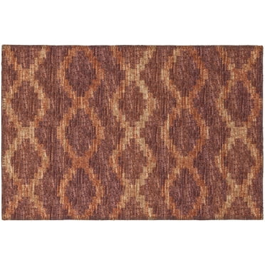 Addison Rugs Indoor/ Outdoor Addison Yuma Southwest Chevron Washable Area Rug 1'8" x 2'6" - Canyon
