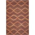 thumbnail image 1 of Yuma Indoor/Outdoor Red Southwestern Chevron 3' x 5' Non-Skid Area Rug, 1 of 9