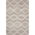 thumbnail image 1 of Yuma Indoor/Outdoor Beige Southwestern Chevron 3' x 5' Non-Skid Area Rug, 1 of 8