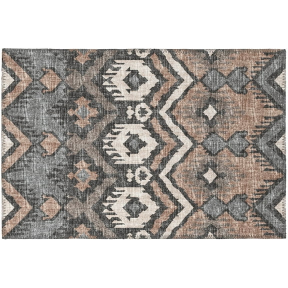 Dalyn Rug Company & Addison Rugs Yuma Desert Bohemian Ikat 1'8" x 2'6" Accent Rug Desert AYU32