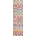 thumbnail image 1 of Addison Rugs Indoor/ Outdoor Addison Yuma Southwest Ikat Washable Area Rug 2'3" x 7'6" - Purple, 1 of 8