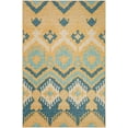 thumbnail image 1 of Addison Rugs Indoor/ Outdoor Addison Yuma Southwest Ikat Washable Area Rug 8' x 10' - Yellow, 1 of 8