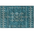 thumbnail image 1 of Yuma Indoor/Outdoor Blue Southwest 1'8" x 2'6" Non-Skid Accent Rug, 1 of 8