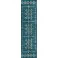 thumbnail image 1 of Addison Rugs Indoor/ Outdoor Addison Yuma Southwest Motif Washable Area Rug 2'3" x 7'6" - Blue, 1 of 8