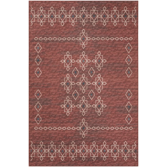 Addison Rugs Indoor/ Outdoor Addison Yuma Southwest Motif Washable Area Rug 8' x 10' - Canyon