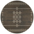 thumbnail image 1 of Addison Rugs Indoor/ Outdoor Addison Yuma Southwest Motif Washable Area Rug 8' x 8' - Brown, 1 of 8