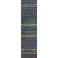 thumbnail image 1 of Addison Rugs Indoor/ Outdoor Addison Yuma Southwest Striped Washable Area Rug 2'3" x 7'6" - Multi, 1 of 8