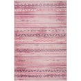 thumbnail image 1 of Yuma Indoor/Outdoor Pink Bohemian Tribal 8’ x 10’ Non-Skid Area Rug, 1 of 9