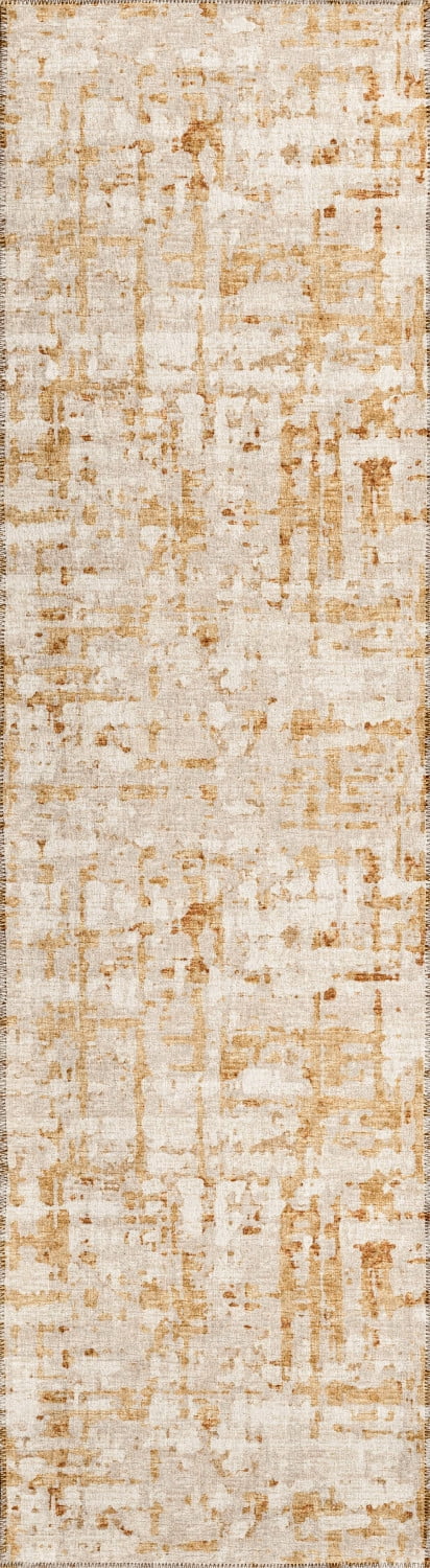 Addison Rugs Indoor/ Outdoor Bravado Abstract Crosshatch Caramel ...